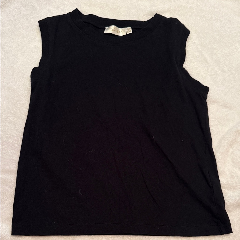 RD Style Black Tank Top